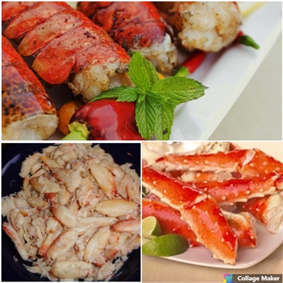 Lobster Tails, Crab Legs & Crab Meat